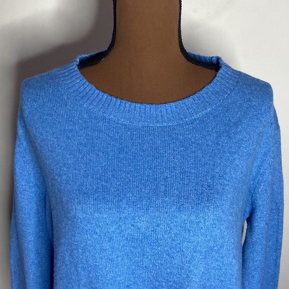 J Jill cotton blend relaxed oversized Crewneck sweater size S - Picture 5 of 13